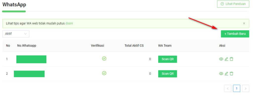 Cara Menambahkan Nomor WhatsApp - KlikWA